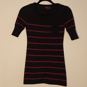 Takeout striped sweater dress sz. M